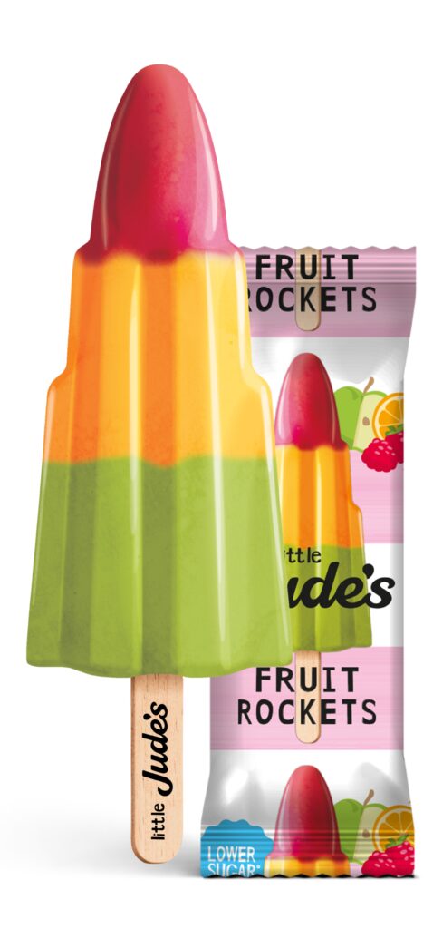Consort Frozen Foods Ltd Jude's Low sugar Rocket Lolly