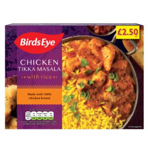 Consort Frozen Foods Ltd Birds Eye Chicken Tikka Masala with Rice PM £2.50