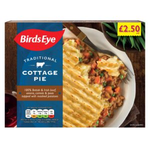 Consort Frozen Foods Ltd PM £2.50 Birds Eye Cottage Pie