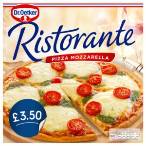 Consort Frozen Foods Ltd PM £3.50 Ristorante Mozzarella Pizza