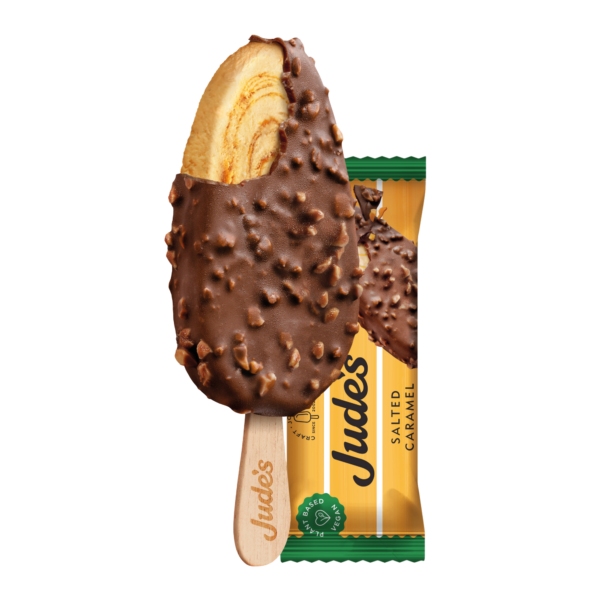 Jude’s Plant Based Salted Caramel Stick Consort Frozen Foods Ltd