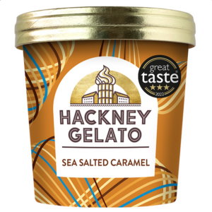 Hackney Gelato Sea Salt Caramel Gelato Cup