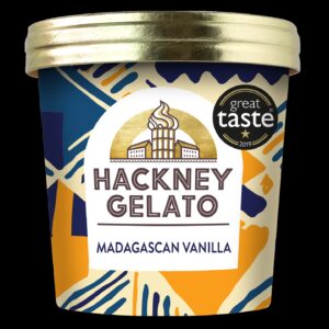 Consort Frozen Foods Ltd Hackney Gelato Madagascan Vanilla Cup