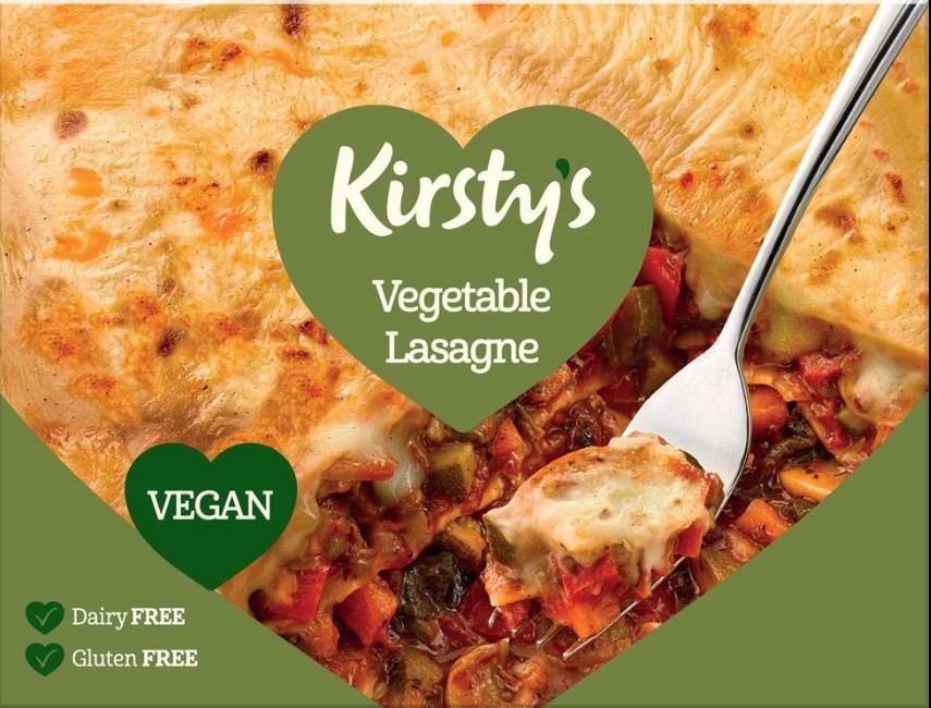 Consort Frozen Foods Ltd Kirsty's Veggie Lasagne