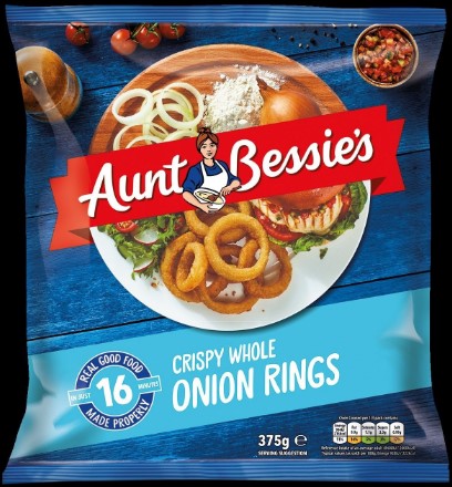 Consort Frozen Foods Ltd Aunt Bessie's Onion Rings