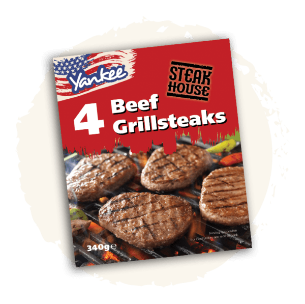 Consort Frozen Foods Ltd Yankee 4 Beef Grills