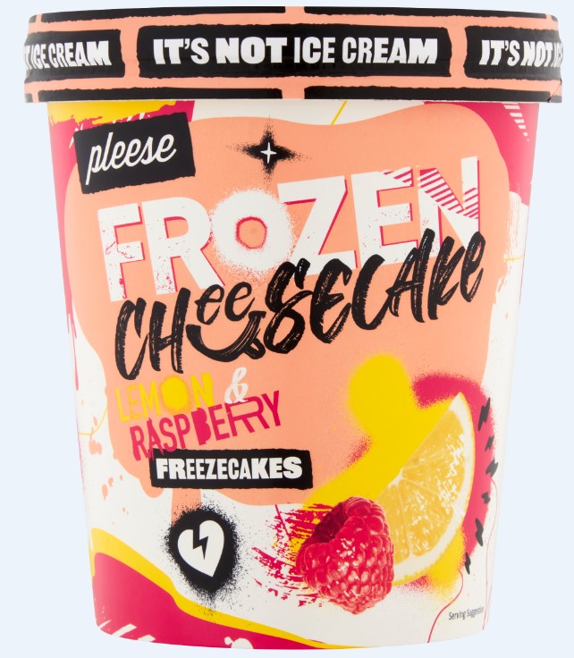 Consort Frozen Foods Ltd Freezecake Lemon & Raspberry