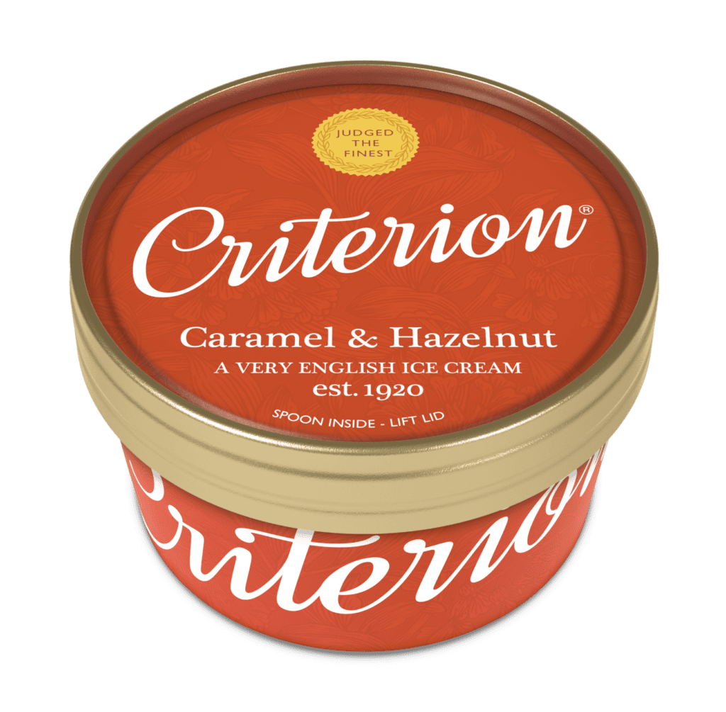 Consort Frozen Foods Ltd Criterion Caramel & Hazelnut Cup