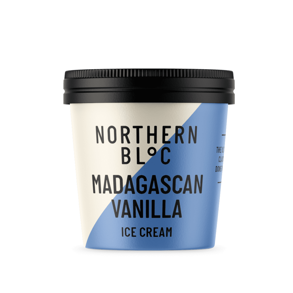 Consort Frozen Foods Ltd NORTHERN BLoc Madagascan Vanilla Cup