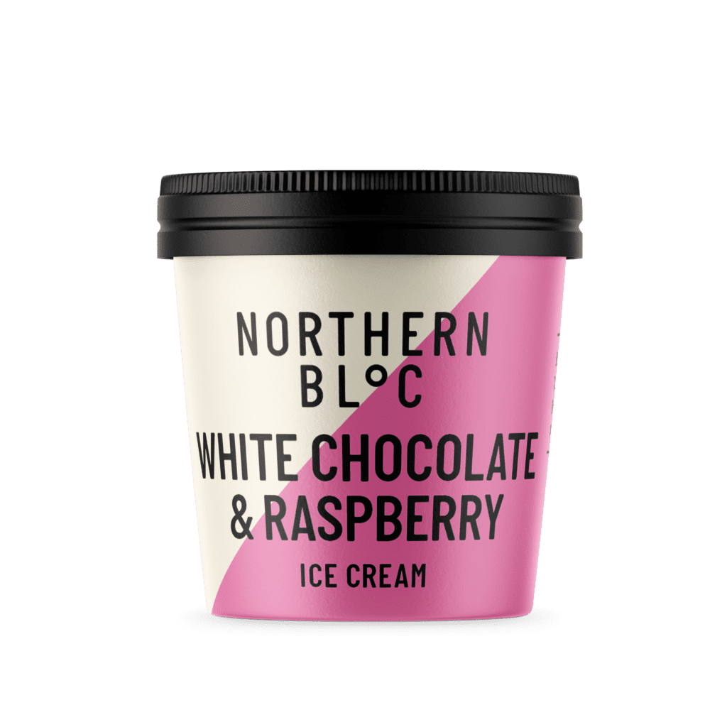 Consort Frozen Foods Ltd NORTHERN BLoC White Chocolate & Raspberry
