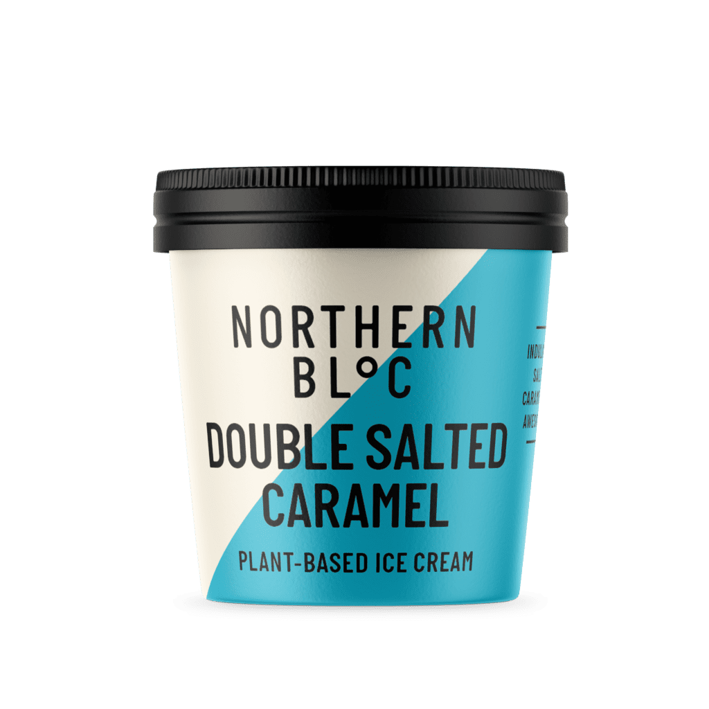 Consort Frozen Foods Ltd NORTHERN BLoC VEGAN Double Salted Caramel Cup