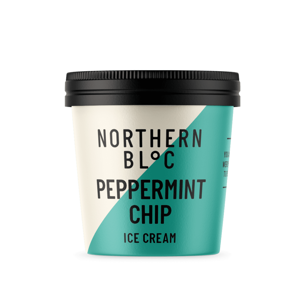 Consort Frozen Foods Ltd NORTHERN BLoC Peppermint Chip Cup