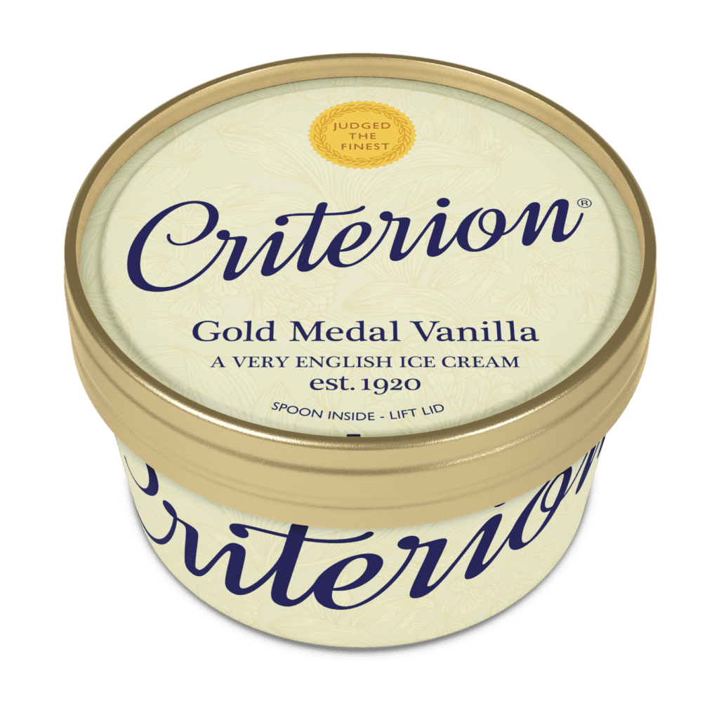 Consort Frozen Foods Ltd Criterion Gold Medal Vanilla