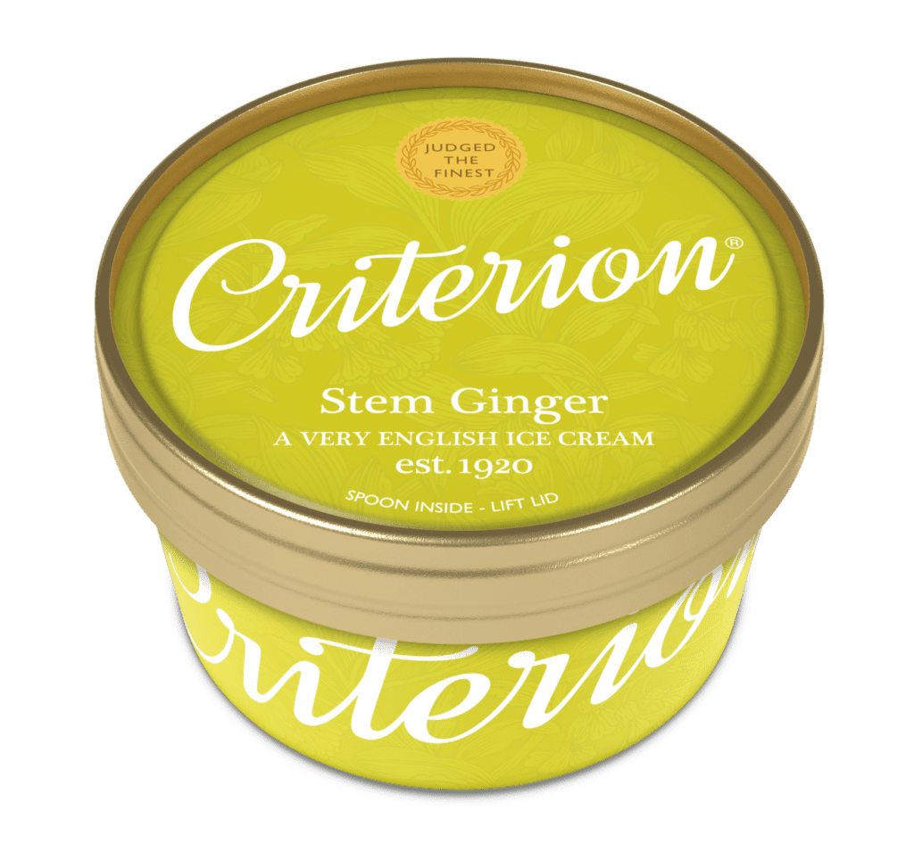 Consort Frozen Foods Ltd Criterion Stem Ginger Cup