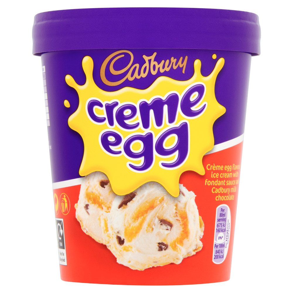 Consort Frozen Foods Ltd Cadbury Crème Egg TUB