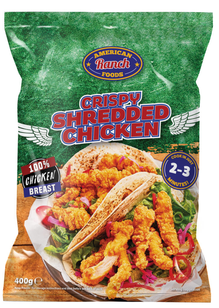 Consort Frozen Foods Ltd American Ranch Crispy Shredded Chicken
