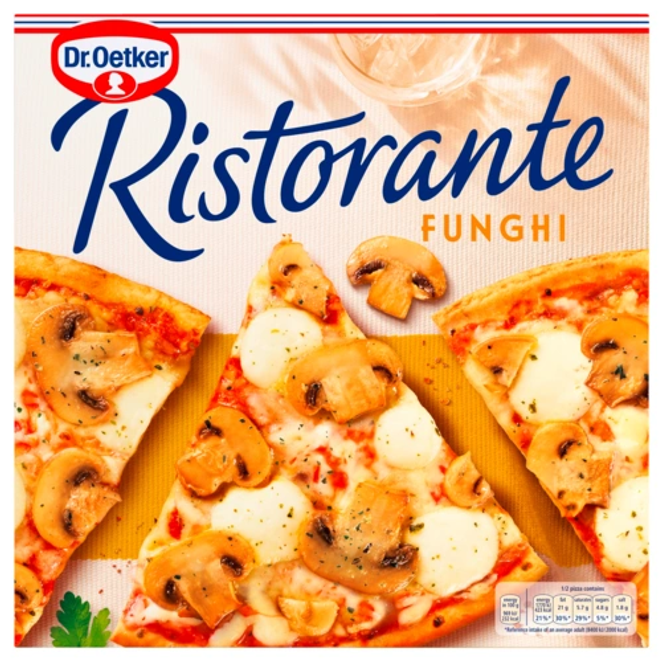 Consort Frozen Foods Ltd Ristorante Funghi