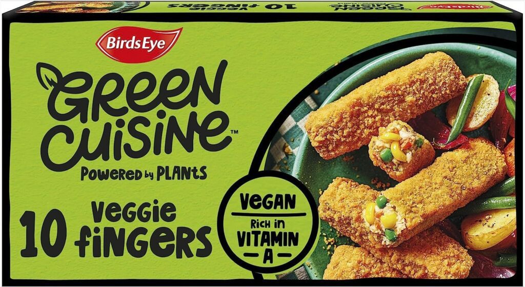 Consort Frozen Foods Ltd Green Cuisine Vegan Veggie Fingers