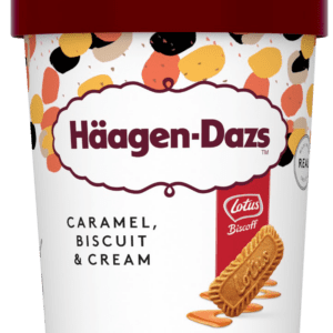 Consort Frozen Foods Ltd Häagen-Dazs Biscoff Caramel Biscuit & Cream