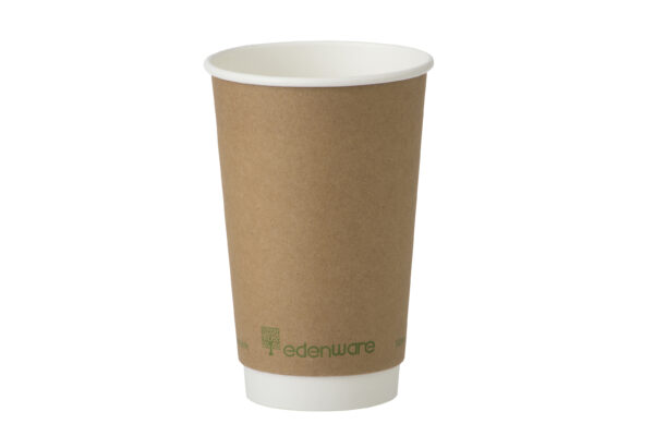 Consort Frozen Foods Ltd Edenware 16oz Double Wall Coffee Cup UNIT