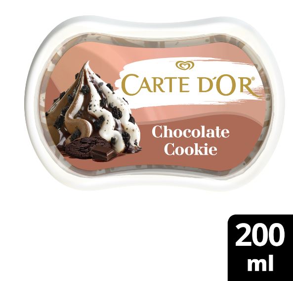 Consort Frozen Foods Ltd Carte D'or Chocolate Cookie Mini