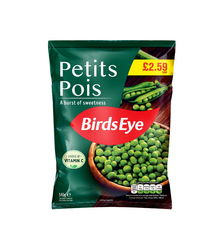 Consort Frozen Foods Ltd PM 2.59 Birds Eye Petit Pois