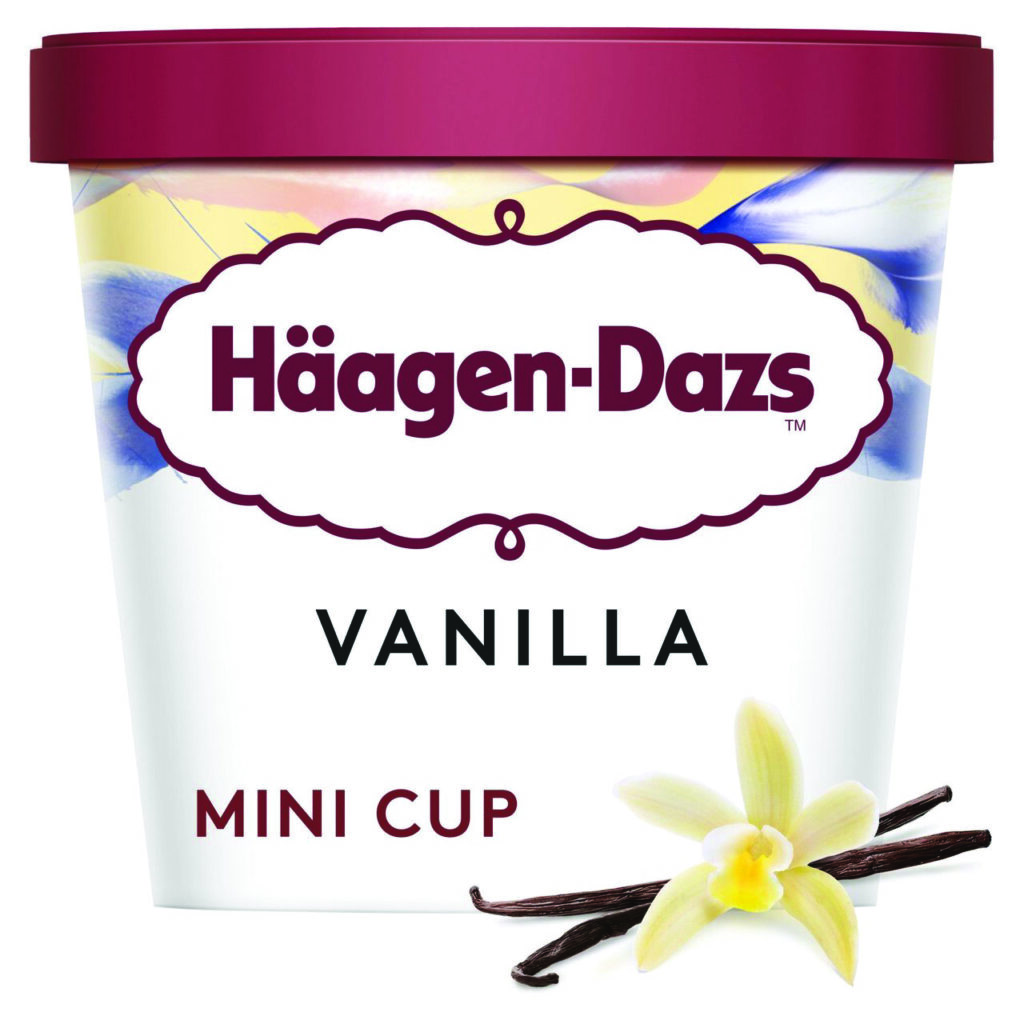 Häagen-Dazs Vanilla Minicups 24x95ml