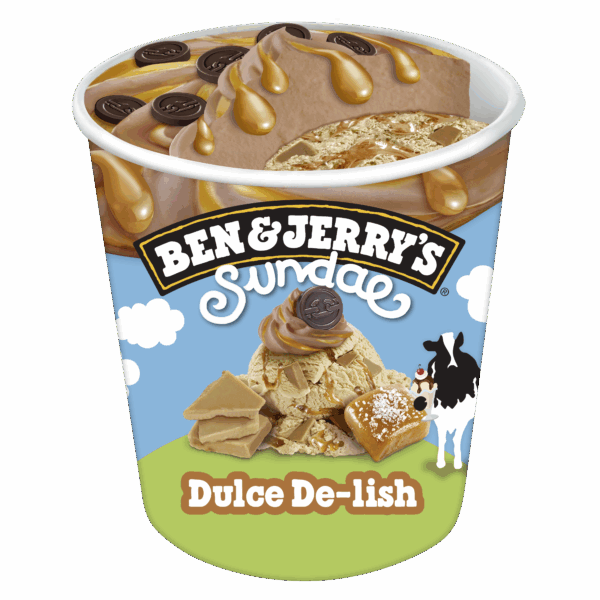 BEN & JERRY'S Sundae Dulce De-Lish