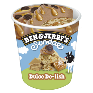 Consort Frozen Foods Ltd BEN & JERRY'S Sundae Dulce De-Lish