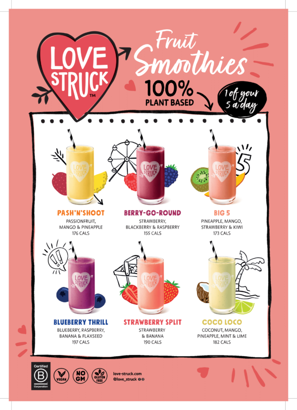 Consort Frozen Foods Ltd Love Struck Top 6 Fruit
