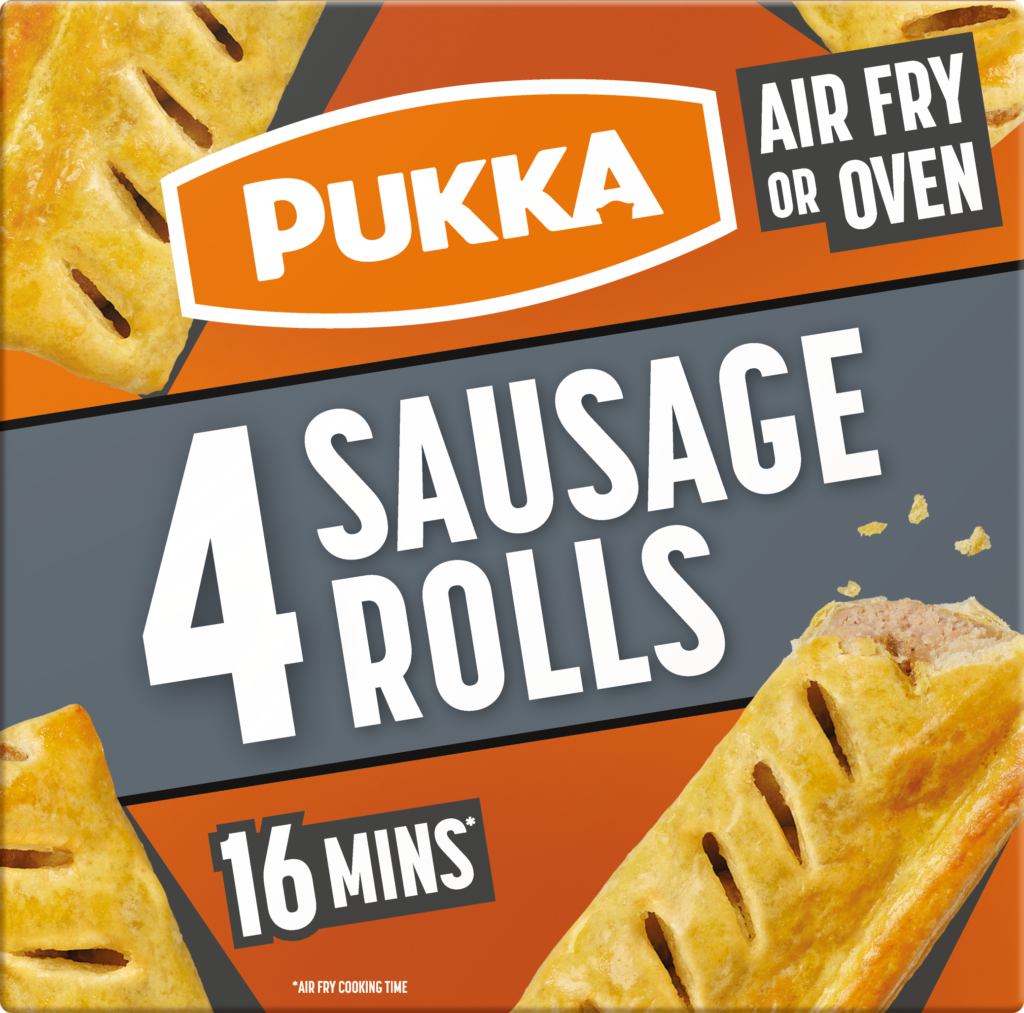 27375 Pukka Sausage Roll 4 Pack