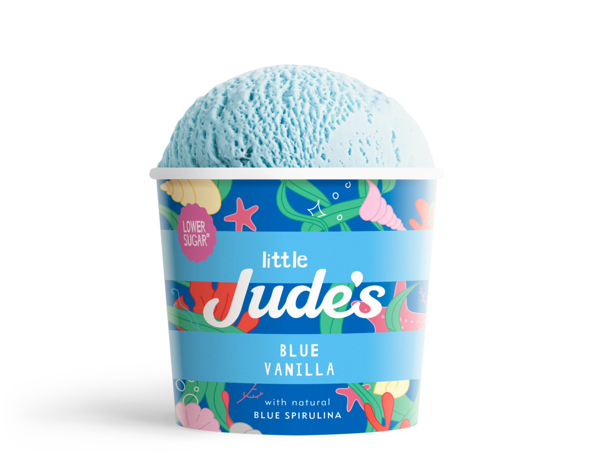 Jude's Blue Vanilla Ice Cream Cups - Consort Frozen Foods