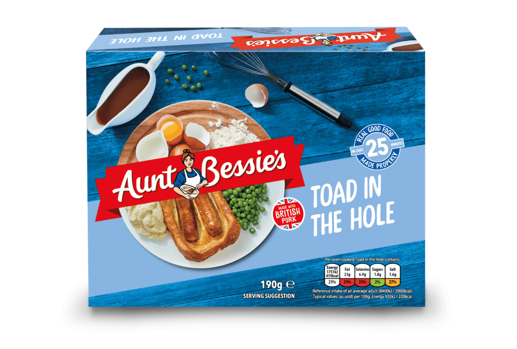 Consort Frozen Foods Ltd Aunt Bessies Toad in the hole