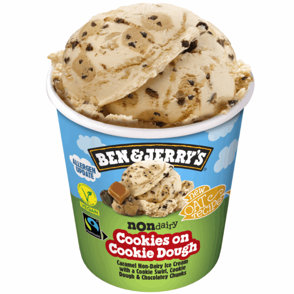 BEN & JERRY'S Cookies On Cookie Dough Non-Dairy Ice Cream