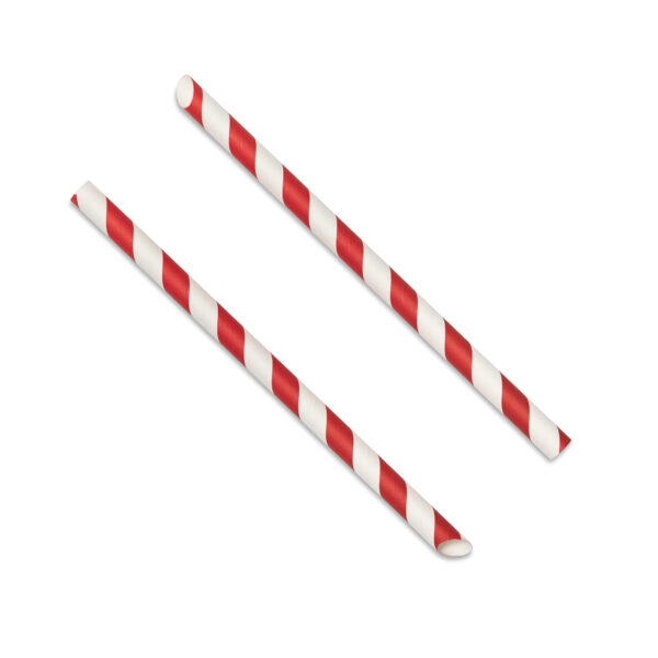 Straight Angle Cut Paper Straw