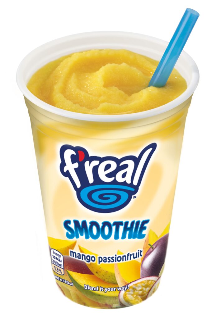 F'Real Mango & Passionfruit Smoothie - Consort Frozen Foods