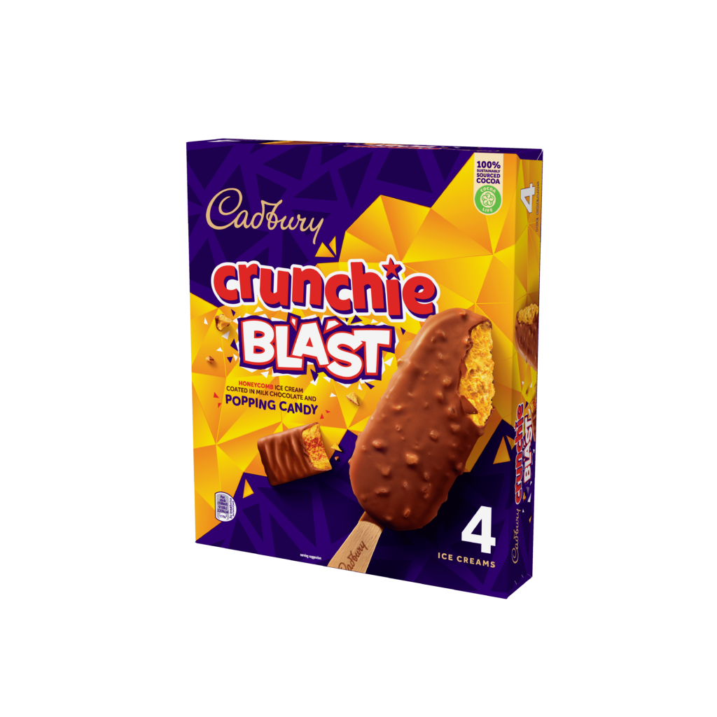 Cadbury Crunchie Blast Stick Multipack