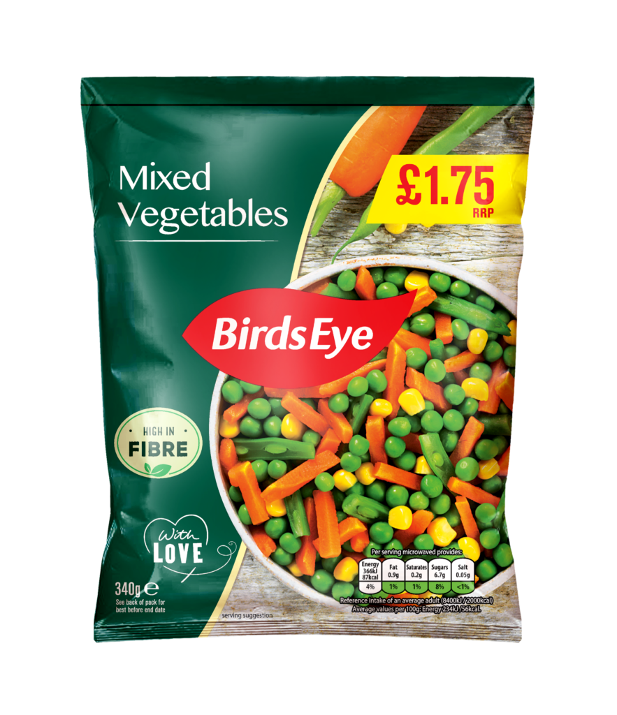 PM £1.75 Birds Eye Mixed Vegetables