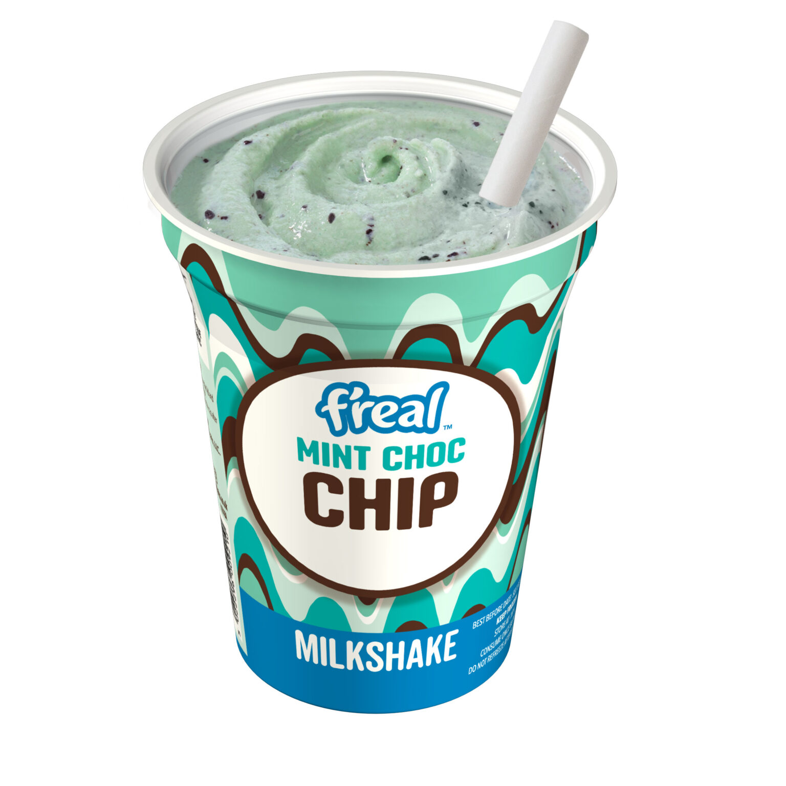 F'Real Mint Choc Chip Milkshake Consort Frozen Foods