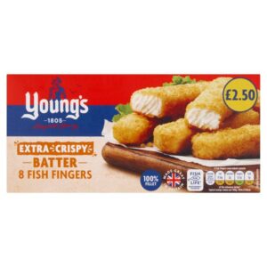 PM 2.50 Youngs 8 Extra Crispy Batter Fish Fingers