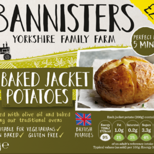 PM 2.39 Bannisters 2 Backed Jacket Potatoes