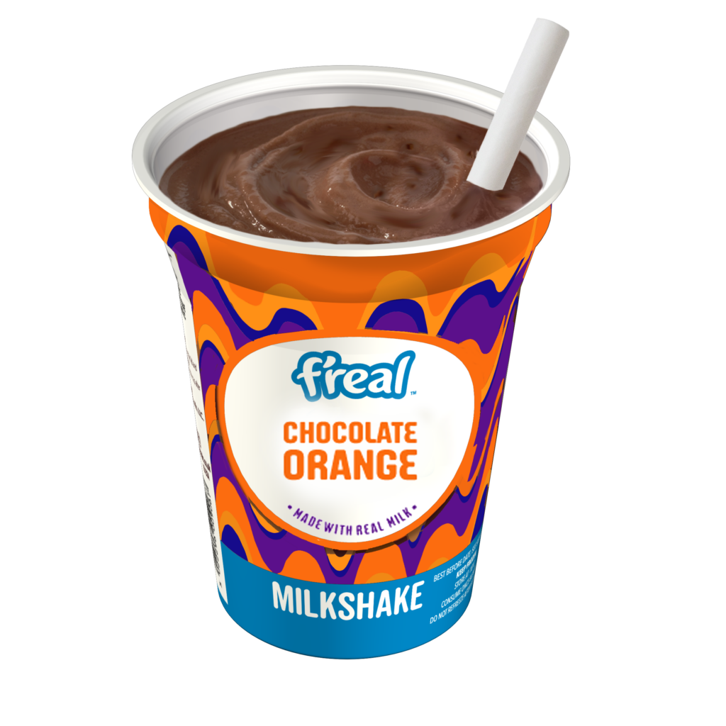 F'real Chocolate Orange Milkshake