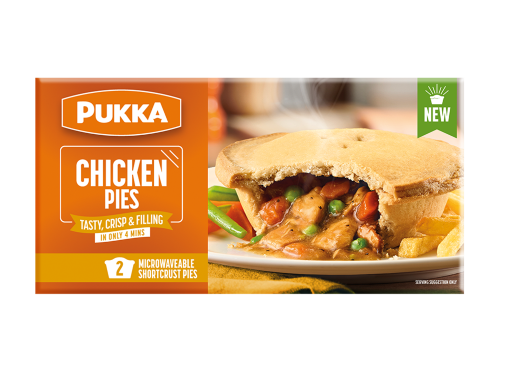 Pukka Chicken & Veg Pie