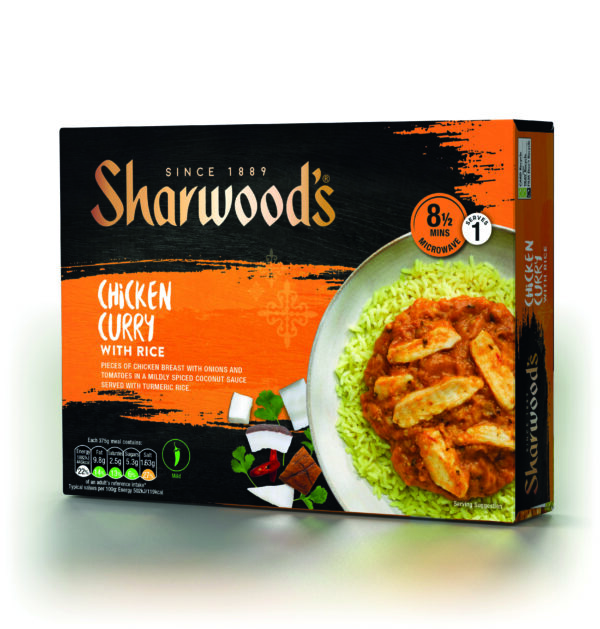 Sharwoods Chicken Curry & Rice