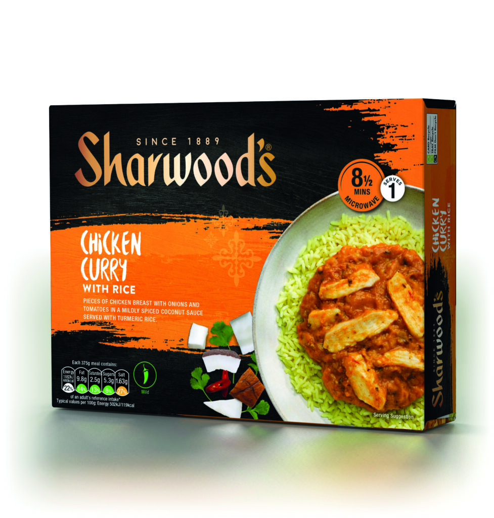 Sharwoods Chicken Curry & Rice