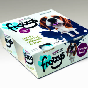 Frozzy's Blueberry DOG Ice Cream Multipack