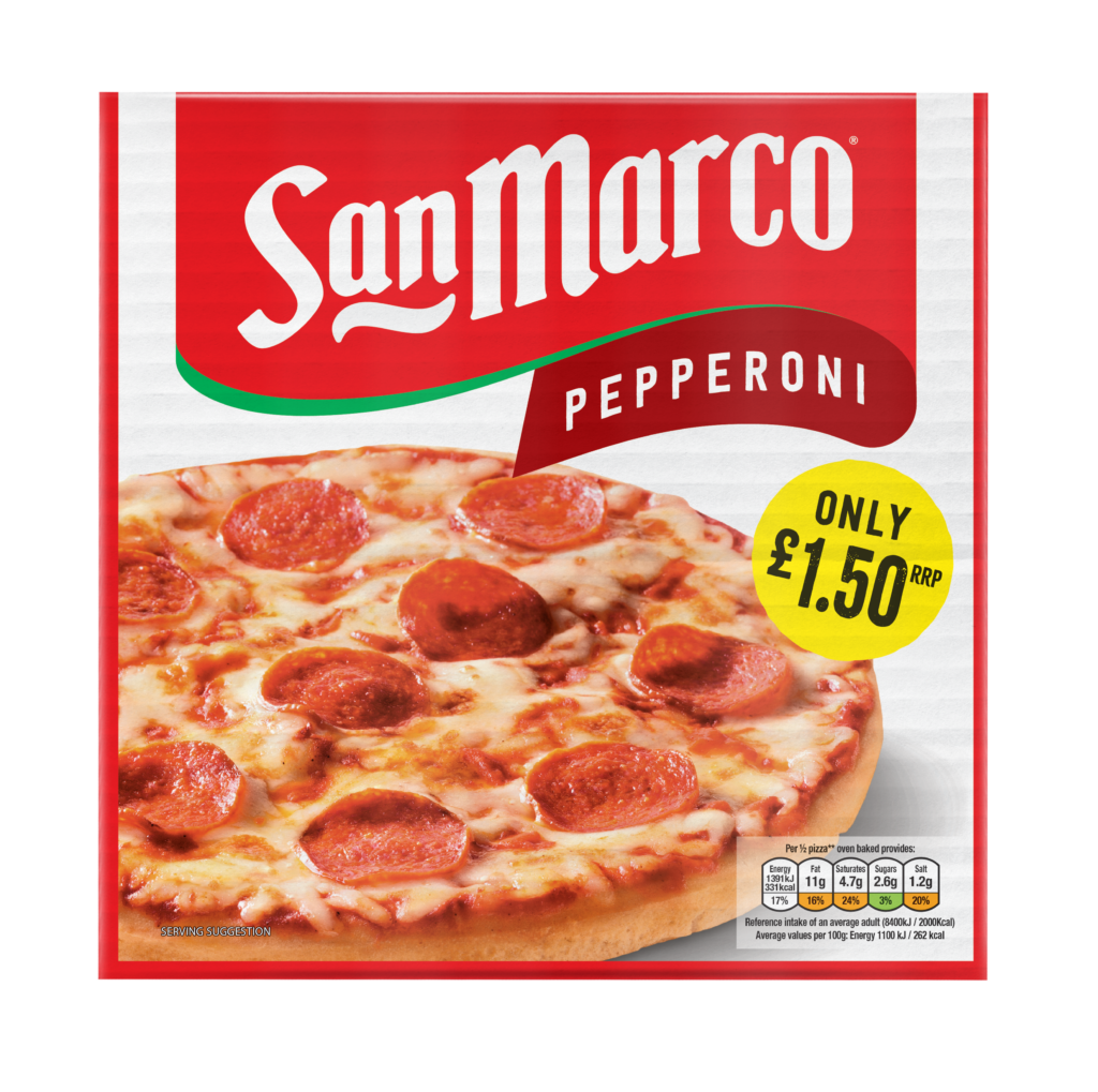 PM £1.50 San Marco Pepperoni Pizza