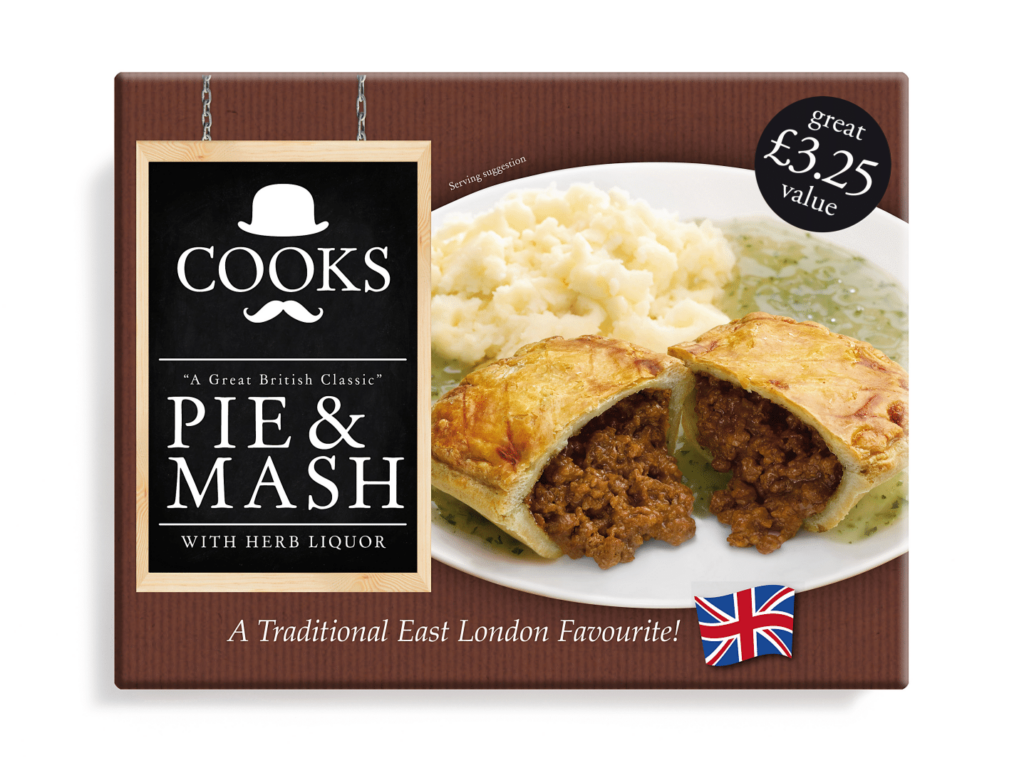 PM3.25 Cook's Pie & Mash