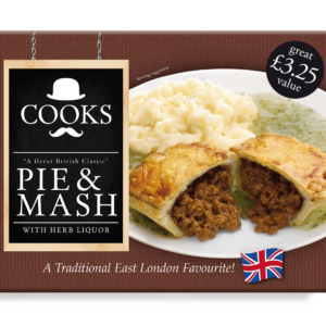 PM3.25 Cook's Pie & Mash