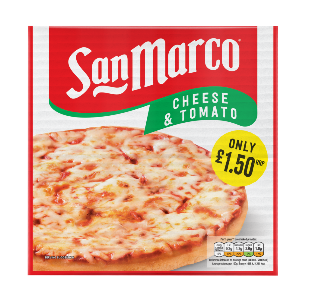 PM £1.50 San Marco Cheese Pizza